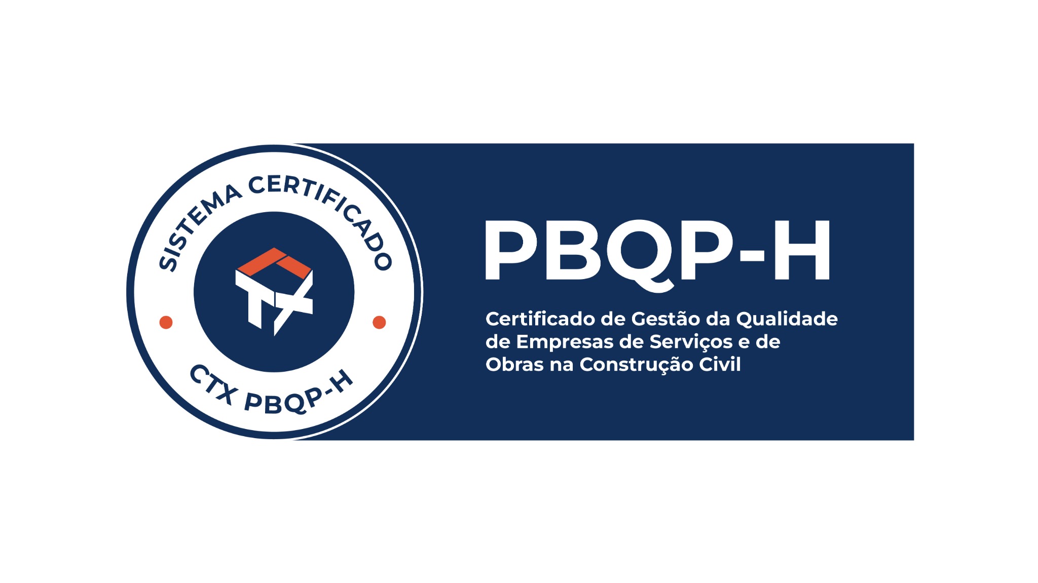 Selo de certificação CTX PBQP-H — Programa Brasileiro da Qualidade e Produtividade do Habitat